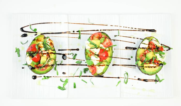 Avocado Caprese Salad