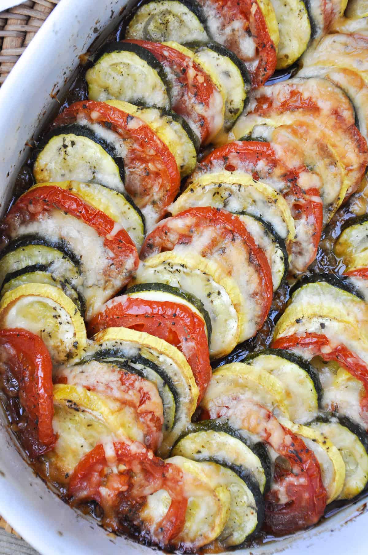 Deep Dish Summer Squash