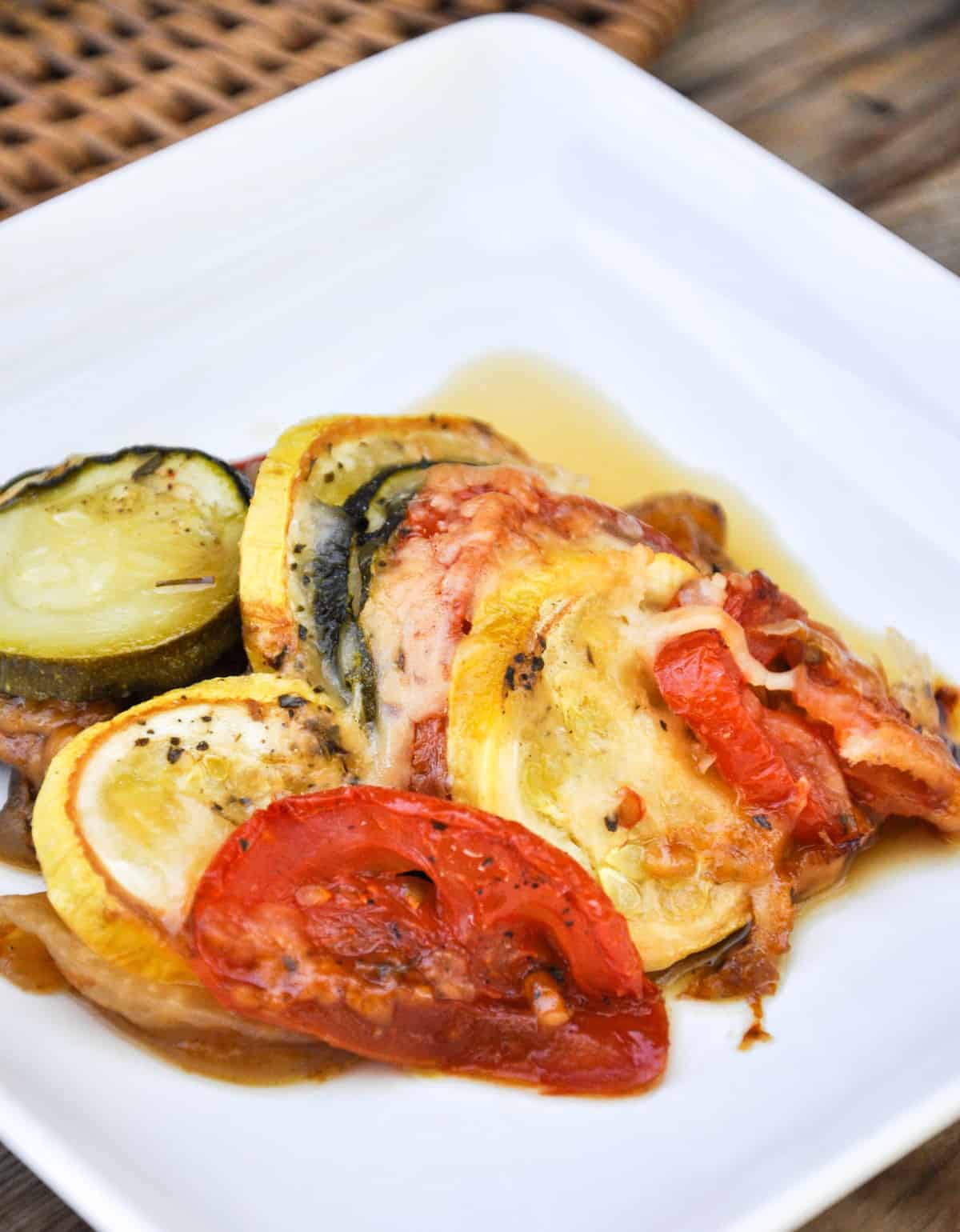 Deep Dish Summer Squash