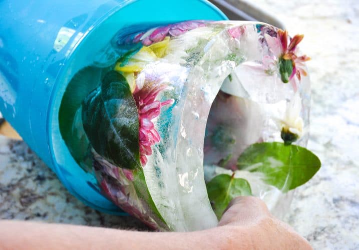Floral Ice Bucket DIY California Grown