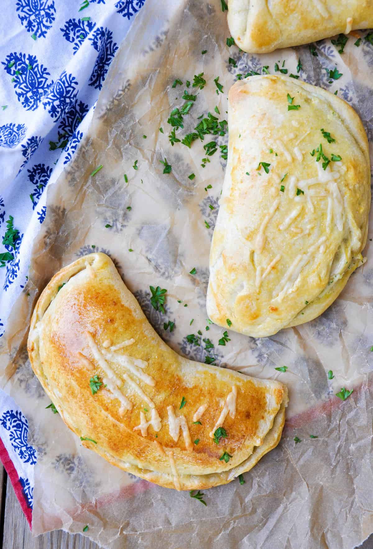 Beef & Mushroom Calzone