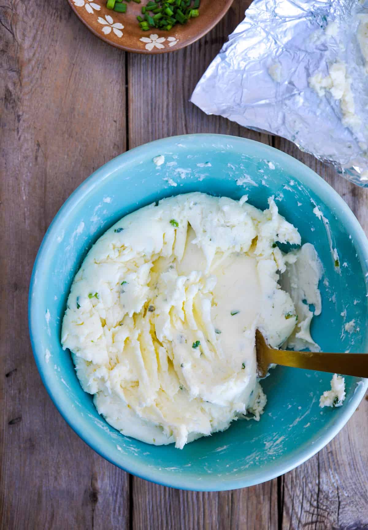 Cauliflower Steaks with Blue Cheese Butter California Grown