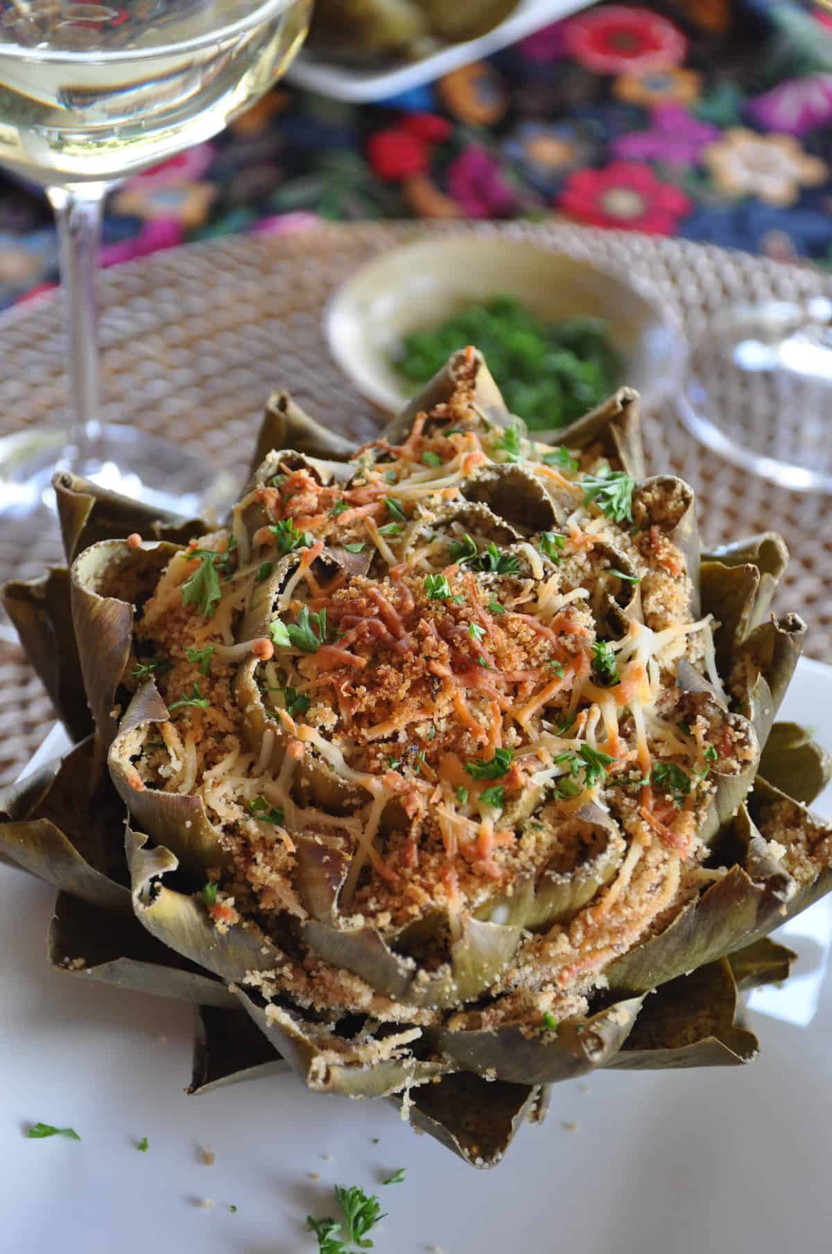 California Stuffed Artichoke