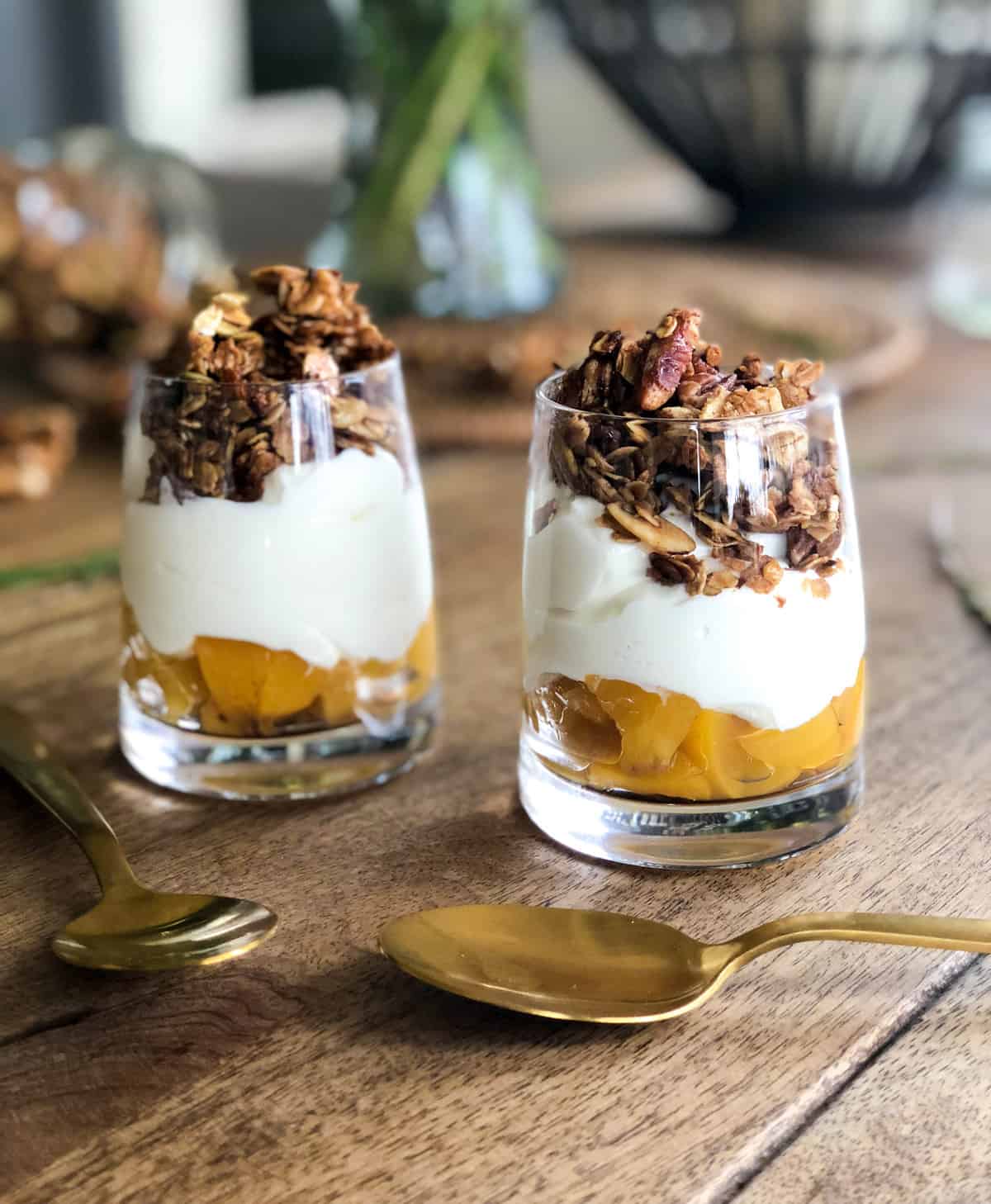 Peach Parfait