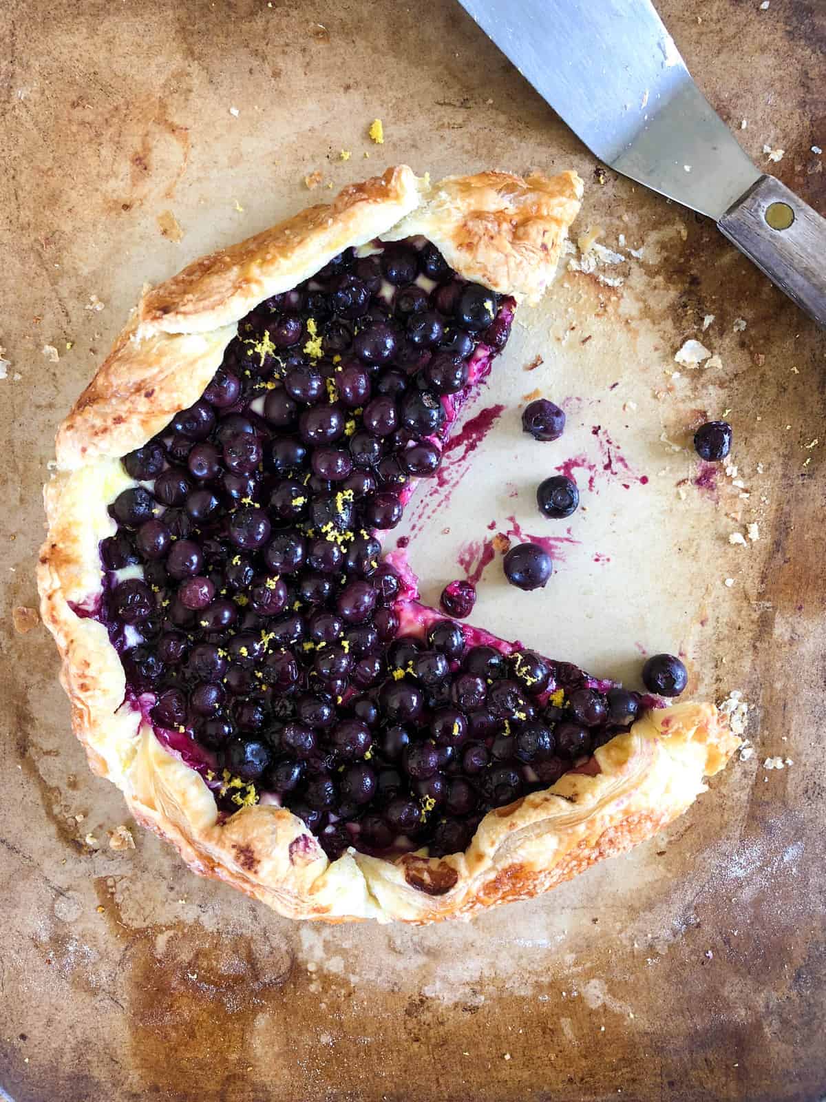 Blueberry Galette