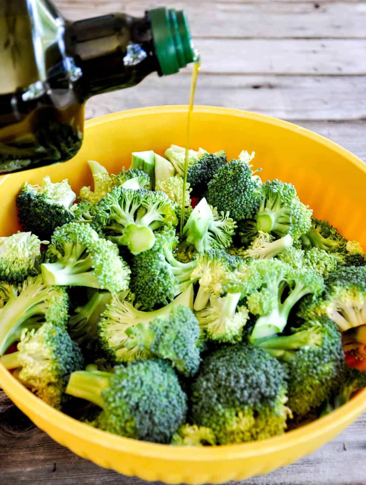 Roasted Garlic Broccoli with Parmesan